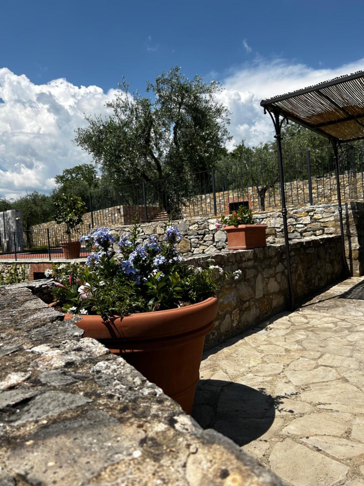 Borgo A Monti Di Sotto Villa Gaiole in Chianti Exterior foto