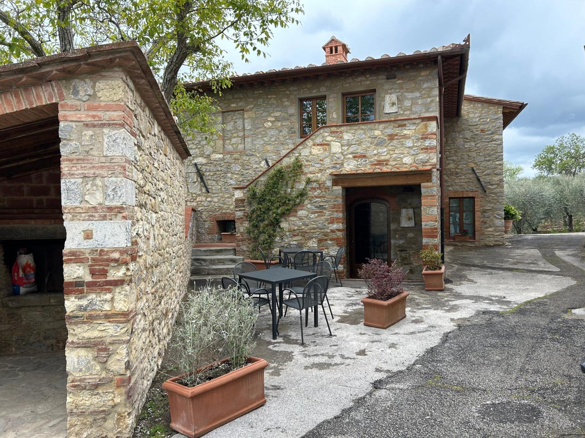 Borgo A Monti Di Sotto Villa Gaiole in Chianti Exterior foto